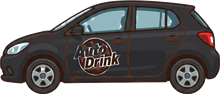 Vůz Auto Drink na cestě